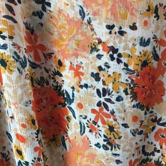 Free People Say It To Me Floral Bodysuit Long Sleeve Small Girly Feminine Boho - Picture 12 of 16